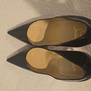 Christian Louboutin, 40.5, 120mm, black